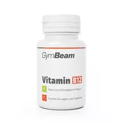 GymBeam Vitamin B12 90 tab bez okusa
