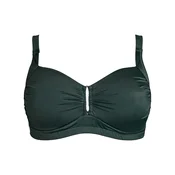 Swim by Zizzi Bikini zgornji del Stilde temno zelena