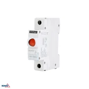 LED signalizacijska kontrolna lučka rdeča za DIN letev 230 V Schelinger BM-A15-SL8-CZ