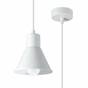 Sollux SL.0983 - Luster na lanku TALEJA 1xE27/60W/230V beli