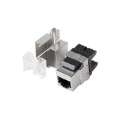 shumee Lanberg Keystone modul RJ45 vtičnica -> LSA FTP kat. 5e 180° za montažno dozo