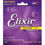 Elixir 11025 Polyweb Žice za akusticnu gitaru 011-052