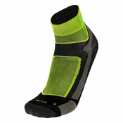 Mico Unisexs Running St.29, moške tekaške nogavice, zelena