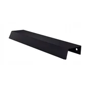 shumee Ročaj za pohištvo, rob črne barve MAT 11,6 cm, loft, lahek, vzdržljiv UA09