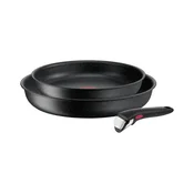 Tefal - 3-delni komplet ponv INGENIO BLACK STONE