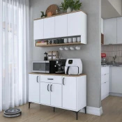 HANAH HOME Coffee polica orah bele boje JE203 3822