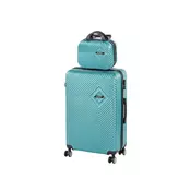Komplet kovčkov TraveLux Pro VIII na kolesih laguna modra
