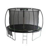 Trampolin LEAN Sport Max trampolin 14ft črn in zelena