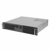 Silverstone Silverstone RM23-502-MINI Rack Kućište, Crno