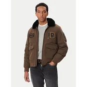 Aeronautica Militare Zimska jakna 262AB3108UCT03151 Rjava Regular Fit