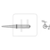 Vrh Weller CT5 C7, 3.2mm