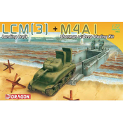 Model komplet vojne 7516 - LCM (3) + M4A1 Sherman s kompletom za duboko probijanje (1:72)