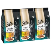 Sheba Fresh & Fine vrecice za macke, piletina, puretina i patka 3 x (6x50 g)