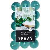 shumee Spaas 30 dišečih sveč 4,5 ure, vonj po meti in Hammanu