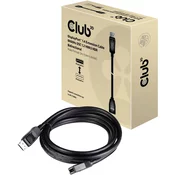 Club 3D DisplayPort 1.4 HBR3 8K60Hz DSC 1.2 Verlängerungskabel Stecker/Buchse - 3m CAC-1023