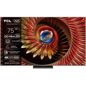 TCL QD-Mini LED TV 75C81K (ozvočeno z Bang & Olufsen)
