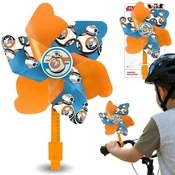 Disney STAR WARS BB8 Ventilator za krmilo kolesa, Ventilator z ročajem za otroške skuterje