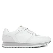 Superge Calvin Klein Low Top Lace Up Lth Mono HM0HM01807 Siva