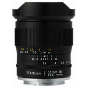 TTArtisan objektiv MF 11mm F/2,8 Fisheye (Canon RF)