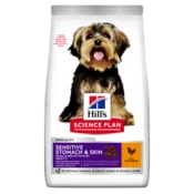 HILLS SCIENCE PLAN Kompletna suva hrana za odrasle male pse, Sa piletinom, Starije od godinu dana telesne mase do 10 kg, 1.5kg