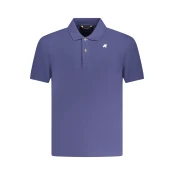 K-WAY POLO SHORT SLEEVE MEN BLUE
