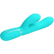 PRETTY LOVE PRETTY LOVE - VEČFUNKCIONALNI VIBRATOR G-SPOT AQUA GREEN, (22117047)