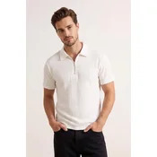 Trendyol Muška majica Tmnss26Po00019, Krem