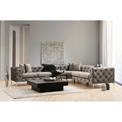 Atelier Del Sofa Ugaona sofa Como levo - antracit