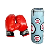 slomart Lean Toys Srednji boks set (vreča in rokavice) 57 x 18 cm