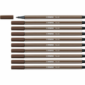 NEW Flomastri Stabilo Pen 68 Rjava (10 Kosi)