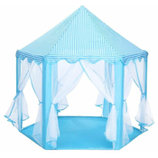 PIXINO Otroški igralni šotor Princess Palace blue