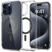 Ovitek Spigen Ultra Hybrid Mag za iPhone 15 Pro Max - graphite