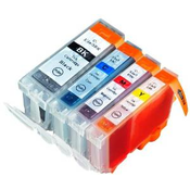 Komplet Canon BCI-6 / BCI6 kompatibilne kartuše (4) - črna, cyan, magenta, rumena