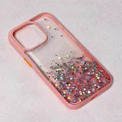 Torbica Frame Glitter za iPhone 14 Pro 6.1 roze