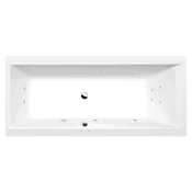 POLYSAN CLEO Lux Active Hydro Hidromasažna Kad 180x90, Kromirana, Prilagodljivi Vodni Šobe