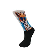 SOCKS BMD Štampana carapa broj 2 art.4730 velicina 43-44 Lisac
