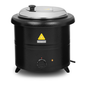 Kotliček za juho - električni - 13 L - 600 W - črn