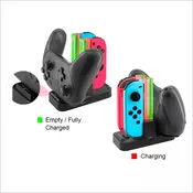 DOBE punjacka stanica za Nintendo Switch / Oled – sigurno punjenje konzole i kontrolera