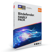 BitDefender Family Pack 2022, 15 PC, ESD licenca (kartica), 36 mesecev