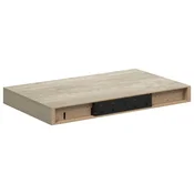 Vidaxl Stenske police 2 kosa barva hrasta 40x23,5x3,8 cm MDF