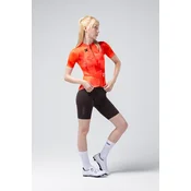 Gobik Kolesarski dres STARK WOMEN GERBERA oranžna