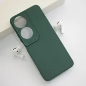 Maska 3D Camera za Honor X7b tamno zelena