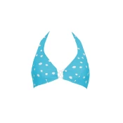 VIVID Bikini zgornji del turkizna/off-bela