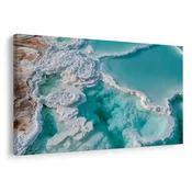 Slika turkizne slane lagune - 60x40