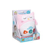 Roly-poly plišana sova s ??efektima 17cm