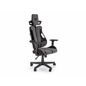 Gaming stolica Houston 1713 (Siva) Siva, Crna, 130x66x68cm, S naslonima za ruke, S kotacima, Meccanismo sediaMehanizam stolice: Više blokova