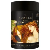 PUZZLE 1000 KOŠČKOV TUBA ART.4 DANTE GABRIEL ROSSETTI LADY LILITH INTERDRUK