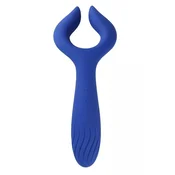 shumee VEČFUNKCIONALNI VIBRATOR ZA PARE MOQQA DRIFTER BLUE
