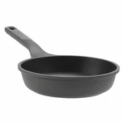 BergHOFF Leo Stone+ tava za prženje, 2 L, 25 cm, crna