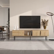 Hanah Home TV Komoda Ramsey, 180x50x29,6 cm, Hrast